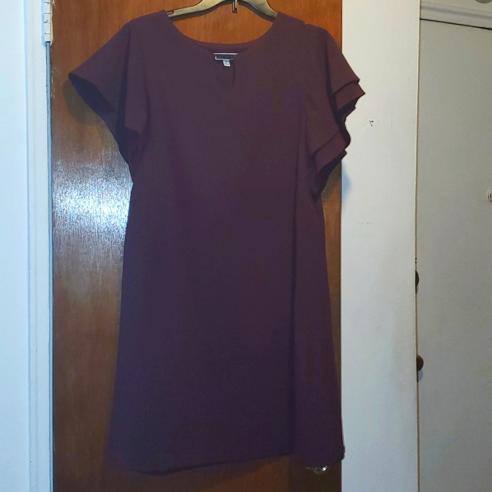 Sandra Darren Purple Dress - Like New